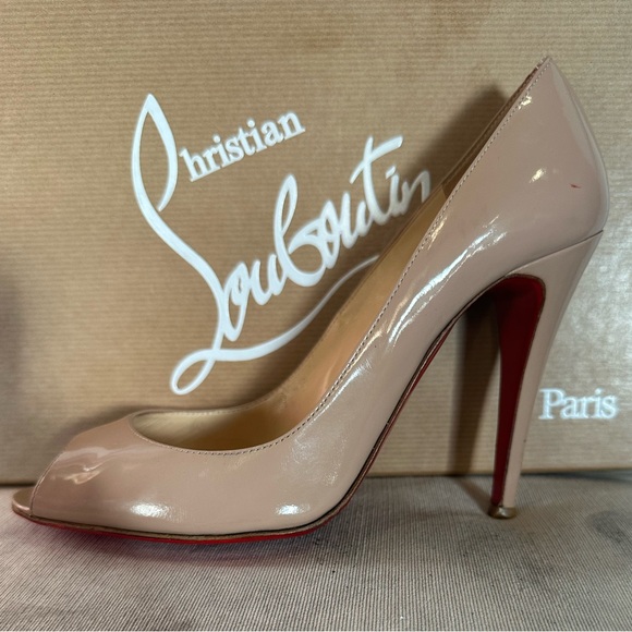 Christian Louboutin peep toes - Picture 1 of 11
